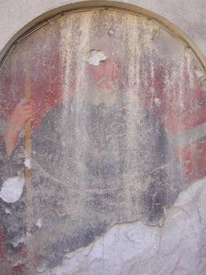 restauro di un affresco