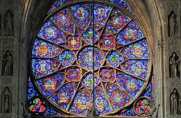 Cattedrale di Reims: rosone