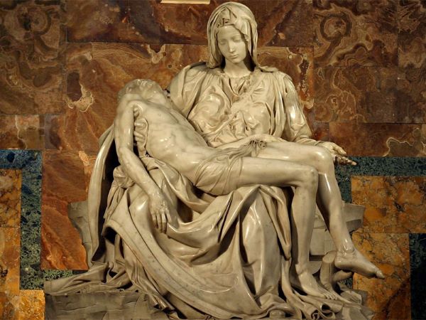 Michelangelo, La Pietà, Basilica di San Pietro a Roma